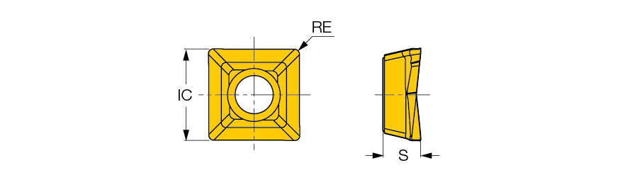 Holemaking > Drilling > Indexable Drill Inserts | XOMT 060204-DT